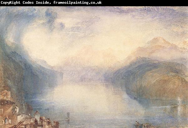 J.M.W. Turner The Bay of Uri from above Brunnen